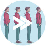 Prevenzione su alterazione della postura in età evolutiva